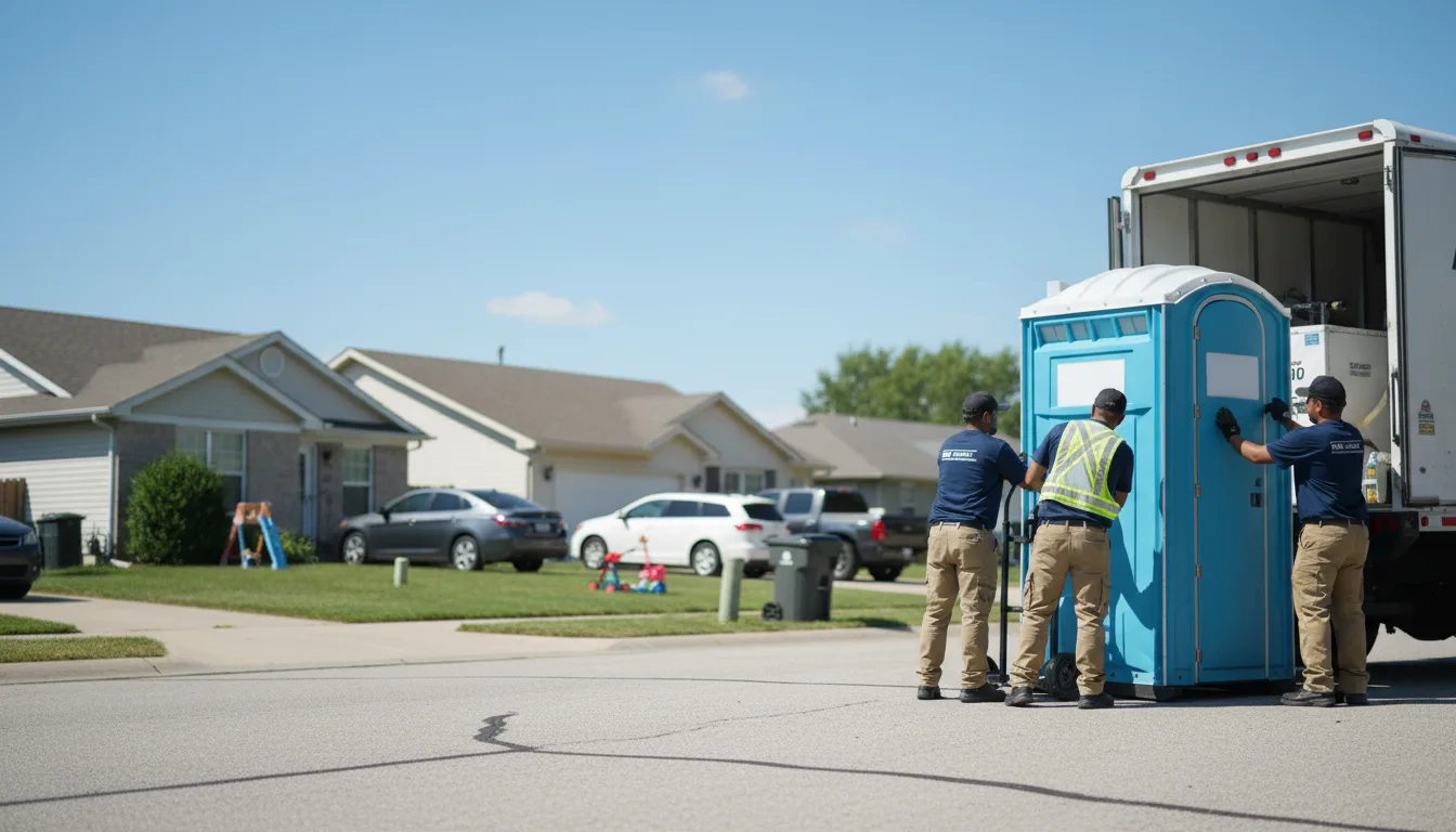 Standard Porta Potty Rentals in Crowder, OK near me